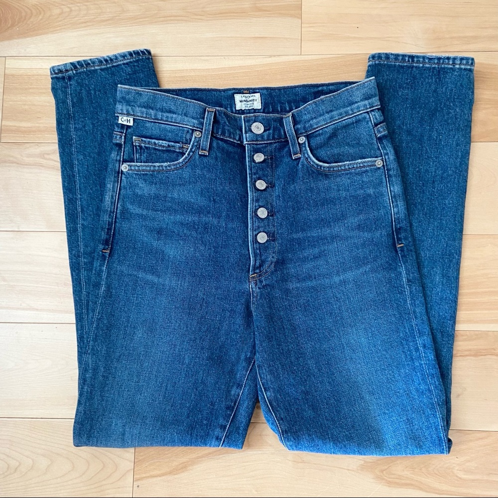 Citizens For Humanity Women’s Jeans Olivia High Rise Slim Ankle Size 26